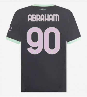 AC Milan Tammy Abraham #90 Tredje trøje 2024-25 Kort ærmer